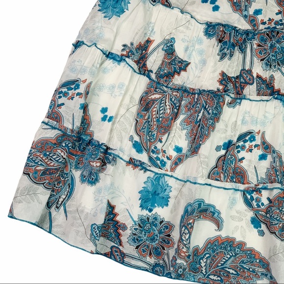 SPEECHLESS Boho Floral Ruffled Skirt - Picture 2 of 8